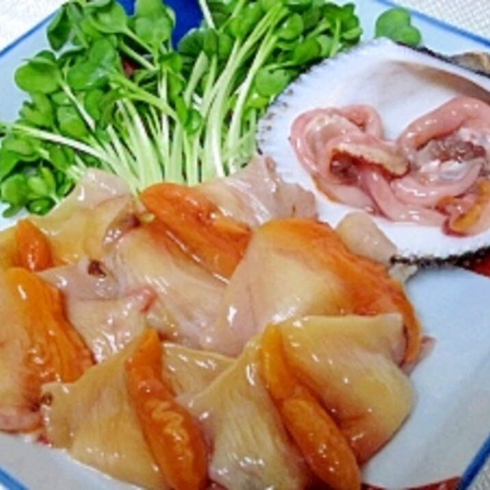 寿司ネタの赤貝の捌き方＆「赤貝のお造り」